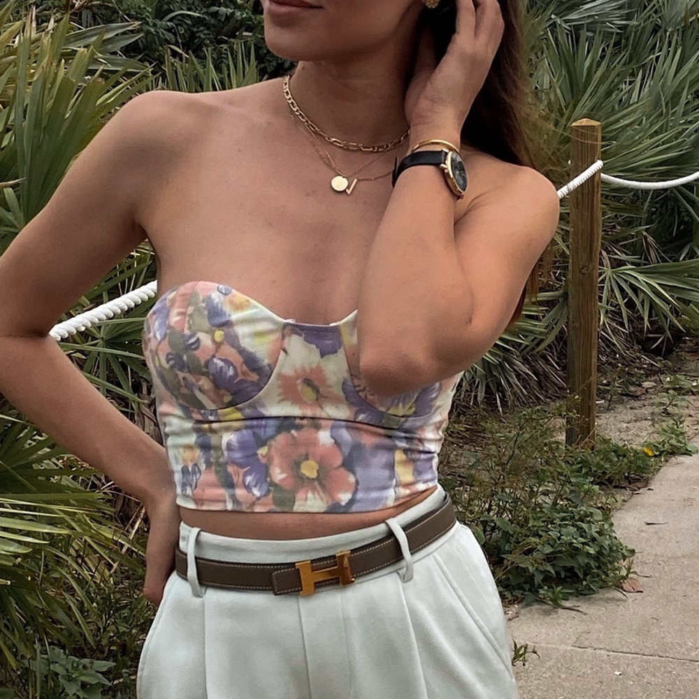 superdown bustier top